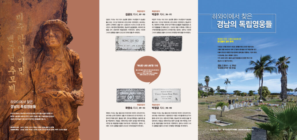 하와이이에서 찾은 경남의 독립 영웅들